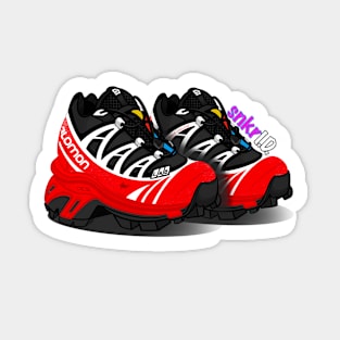 Red/Black XT-6 Sticker Sticker